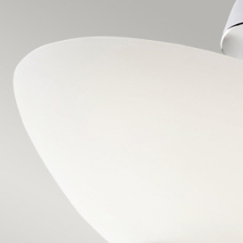Hendrik 3 Light Semi Flush Bathroom Ceiling Light Polished Chrome IP44 G9 - thumbnail 3