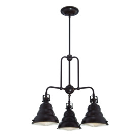 Eastvale 3 Light Pendant Bar Chandelier Light Palladian Bronze E27