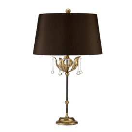 Amarilli 1 Light Table Lamp Gold Bronze E27