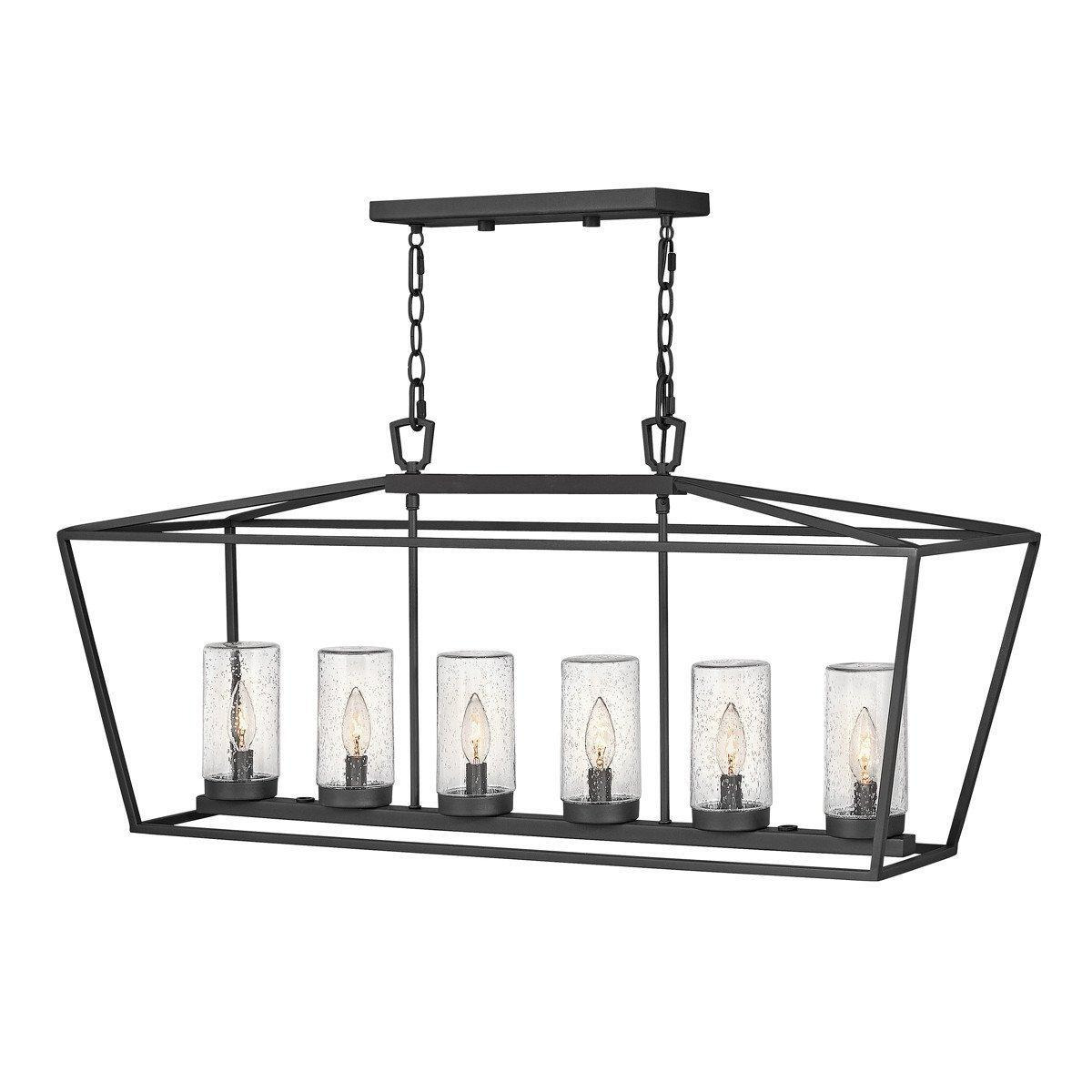 Hinkley Alford Place Outdoor Pendant Ceiling Light Museum Black IP44 - image 1
