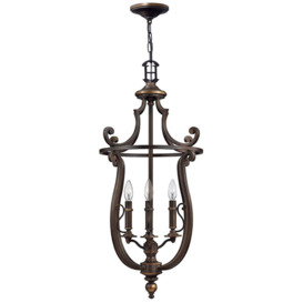 Plymouth 4 Light Ceiling Pendant Olde Bronze E14