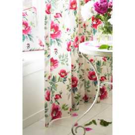 Peony Country Floral Pencil Pleat Curtains - thumbnail 3
