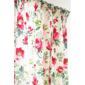 Peony Country Floral Pencil Pleat Curtains - thumbnail 2