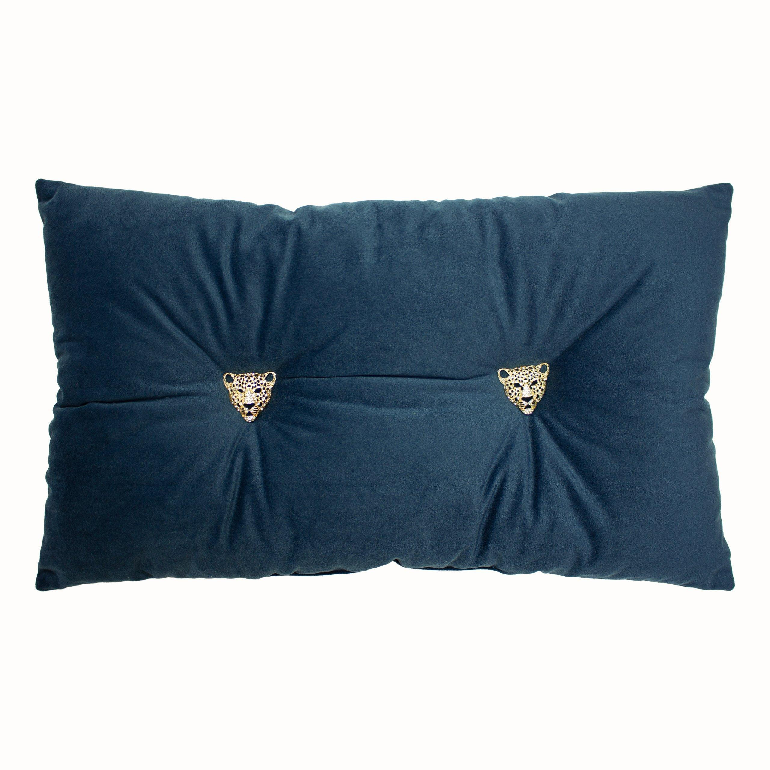 Panther Velvet Ready Filled Cushion - image 1