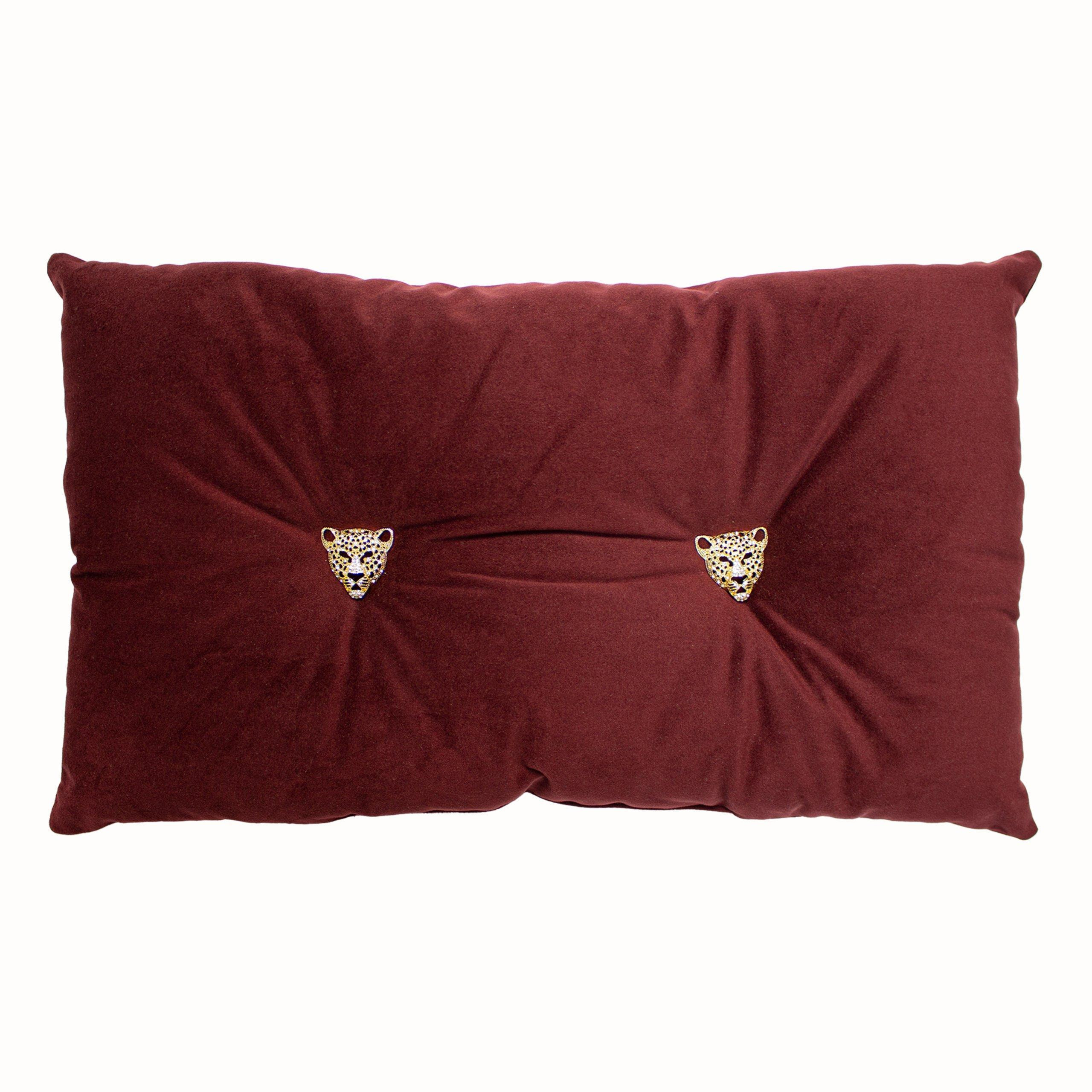 Panther Velvet Ready Filled Cushion - image 1
