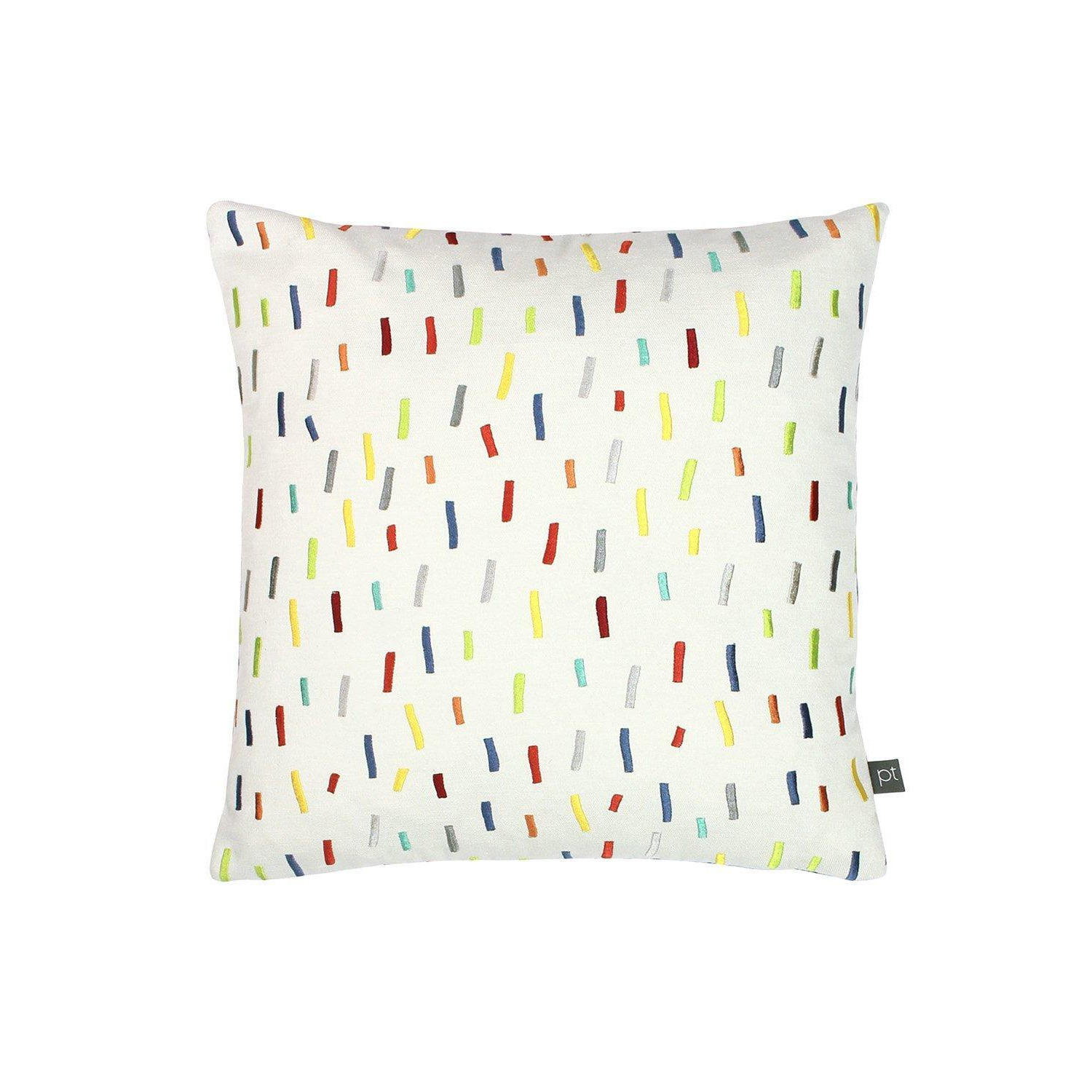 Dolly Mixture Embroidered Soft Velvet Cushion - image 1