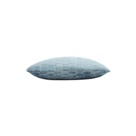 Rialta Subtle Geometric Plush Velvet Cushion - thumbnail 2