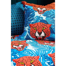 Untamed Tropical Cheetah Duvet Cover Set - thumbnail 3
