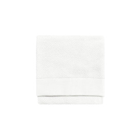 Textured Weave Oxford Panel Hand Towel - thumbnail 1