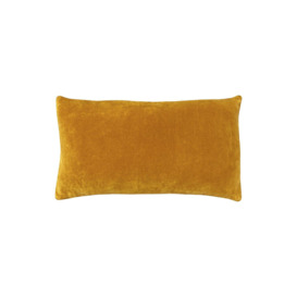 Mangata Pleated Soft Velvet Cushion - thumbnail 2