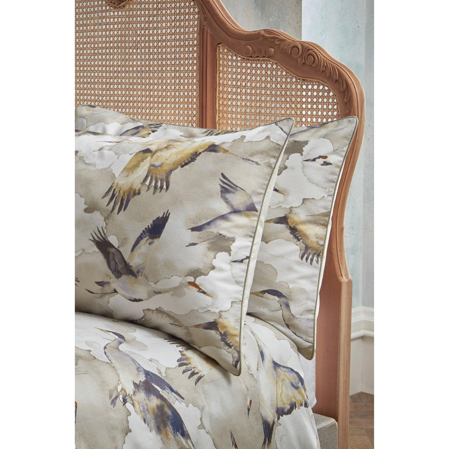 Flyway Exotic Luxury Cotton Piped Pair of Pillowcases - image 1