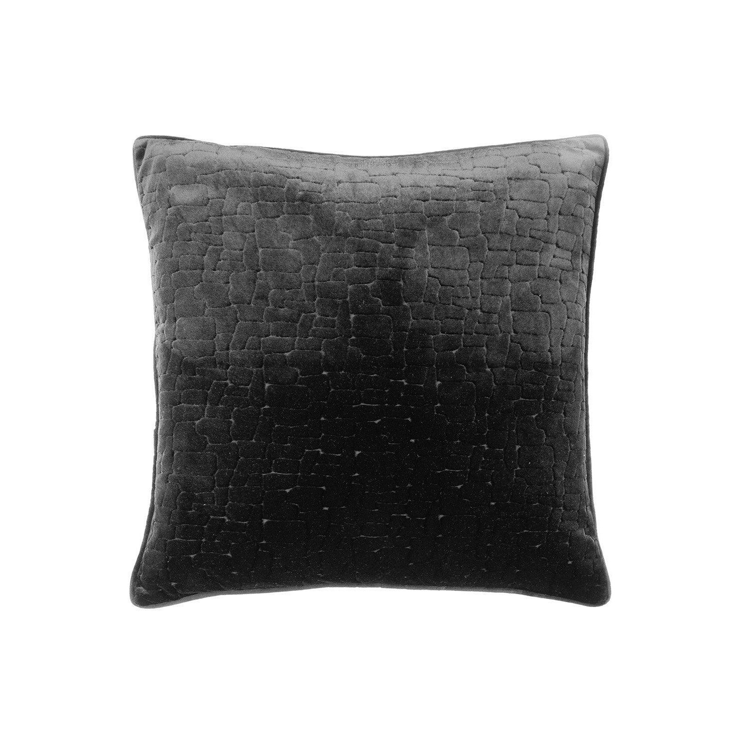 Bloomsbury Soft Cut Velvet Piped Cushion - image 1