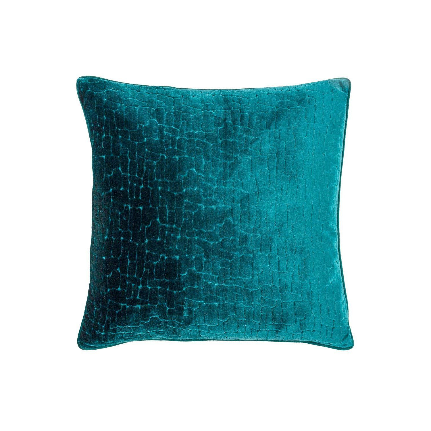 Bloomsbury Soft Cut Velvet Piped Cushion - image 1