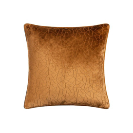 Malans Cut Velvet Piped Polyester Filled Cushion