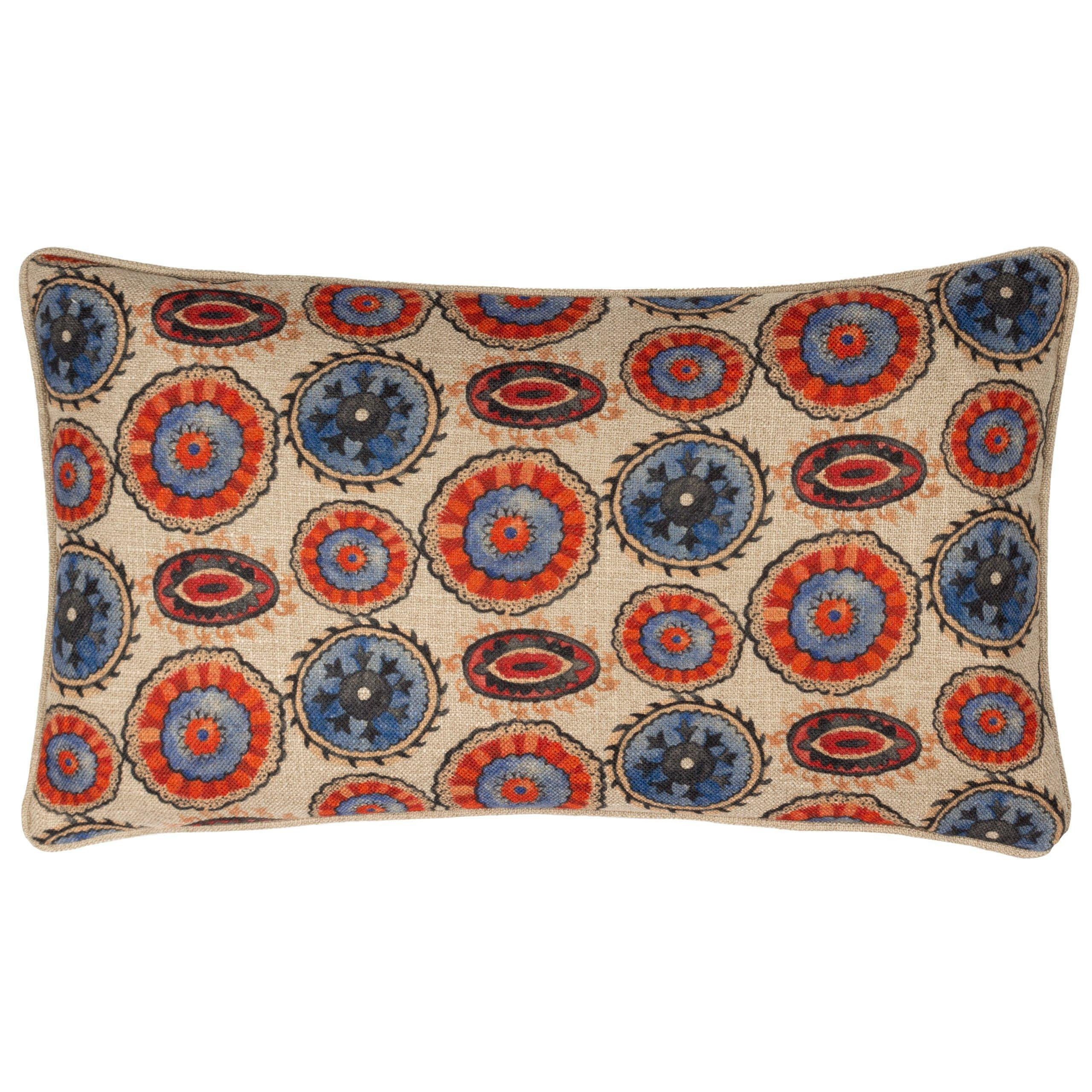 Akamba Tribal Abstract Tropical Cushion - image 1