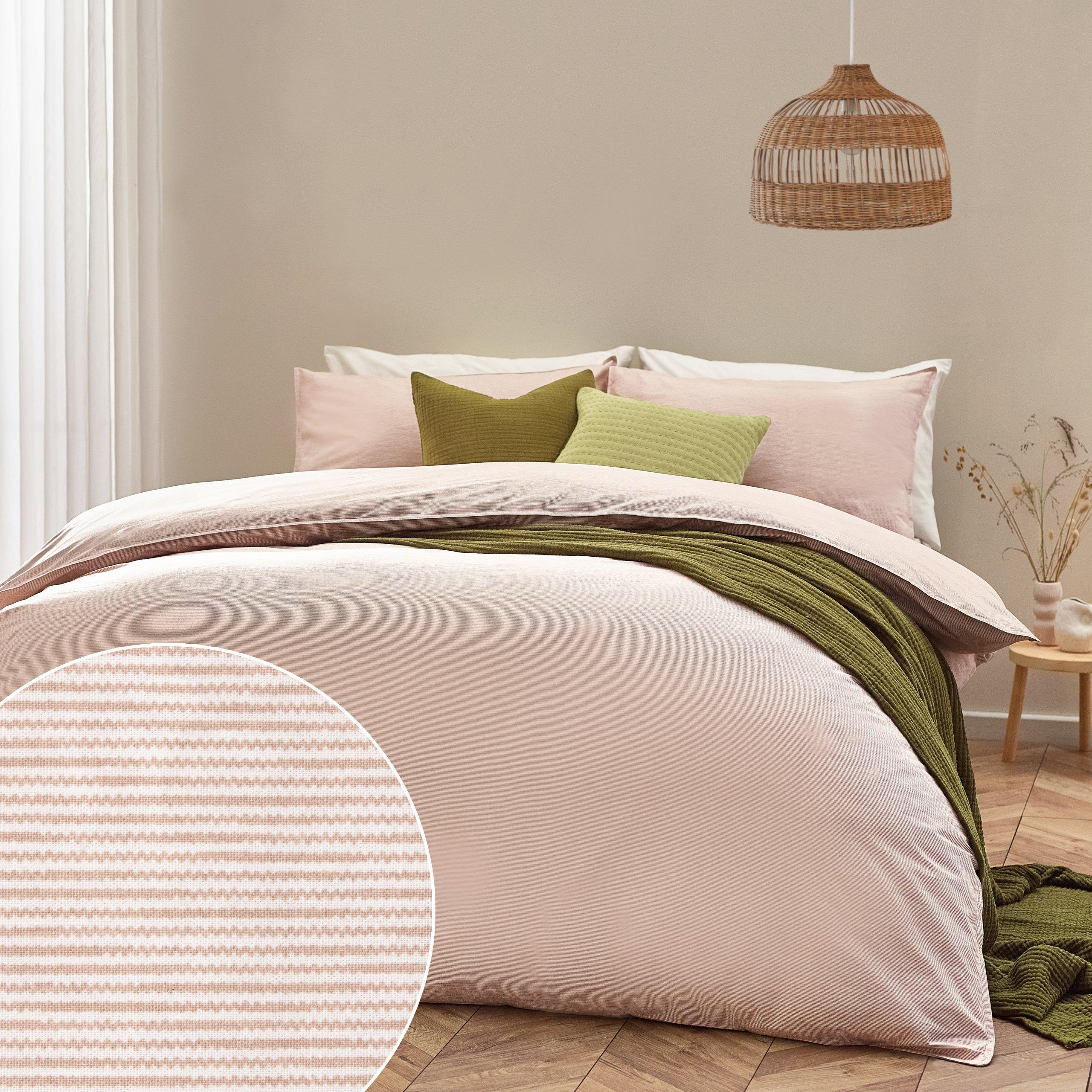 Heaton Stripe 100% Cotton Duvet Cover Set - image 1