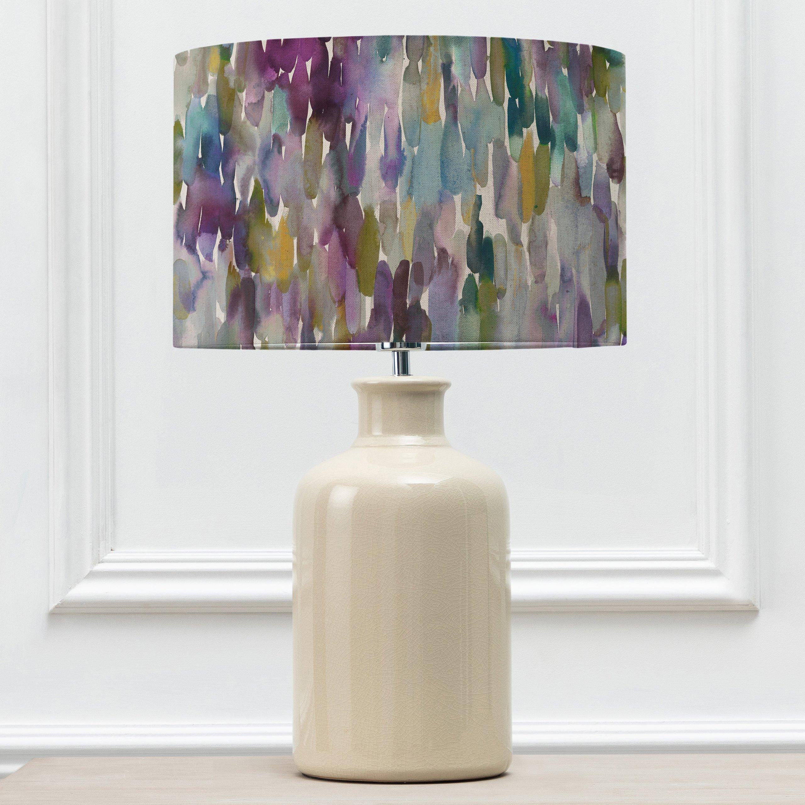 Elspeth Table Lamp With Wilderness Eva Lampshade - image 1
