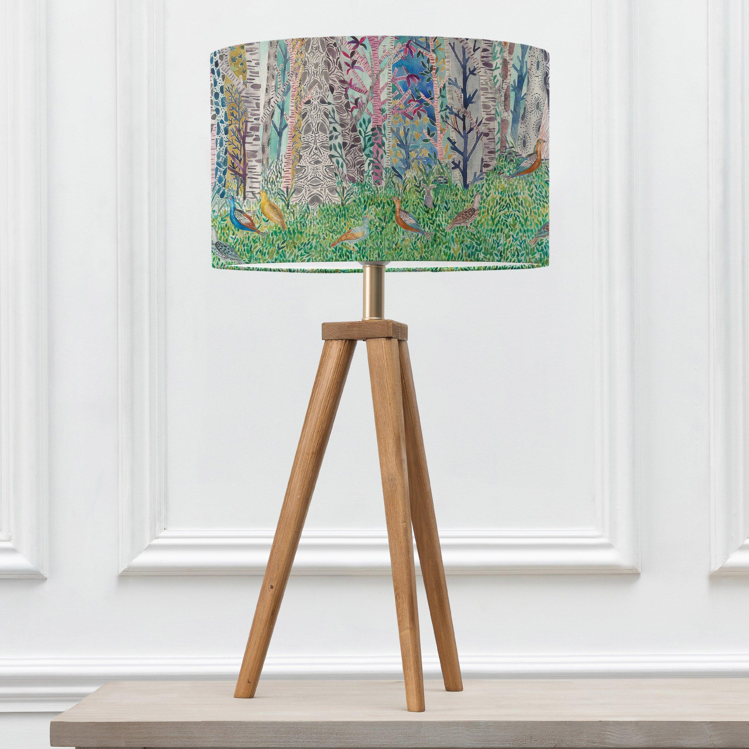 Aratus Table Lamp With Whimsical Tale Eva Lampshade - image 1