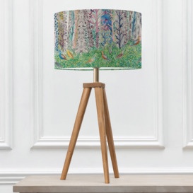 Aratus Table Lamp With Whimsical Tale Eva Lampshade