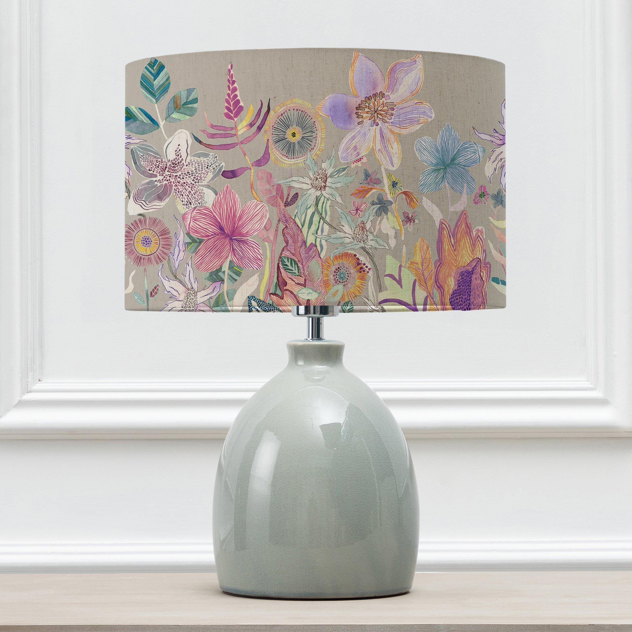 Leura Table Lamp With Primrose Eva Lampshade - image 1