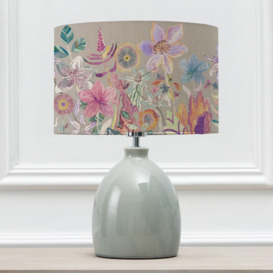 Leura Table Lamp With Primrose Eva Lampshade - thumbnail 1