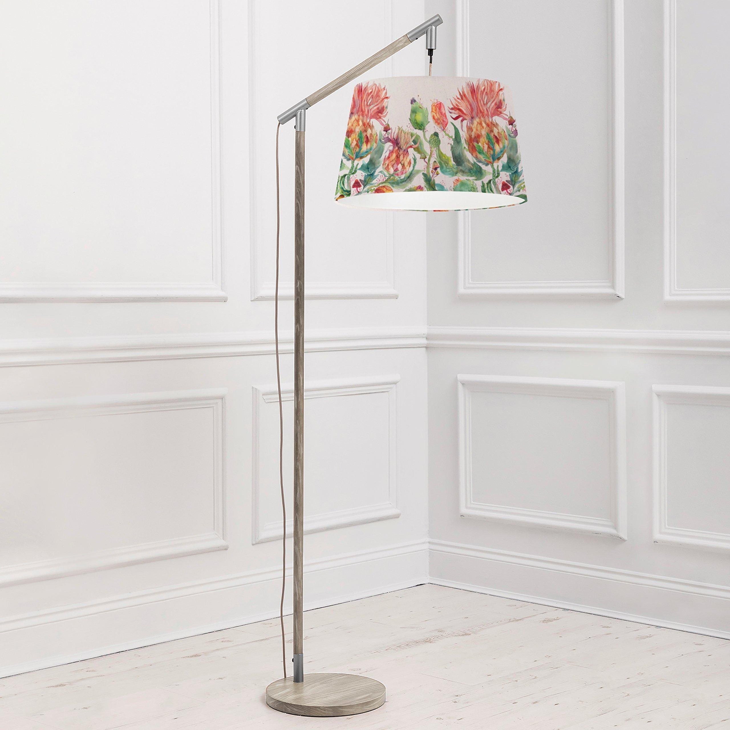 Quintus Floor Lamp With Enchanting Thistle Quintus Lampshade - image 1