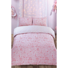 Little Princess Heart Duvet Cover with Pillowcase Set