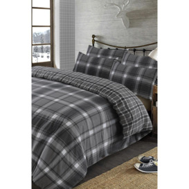 Aspen 100% Brushed Cotton Duvet Cover with Pillowcase