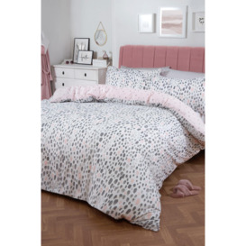 Dalmatian Print Duvet Cover with Pillowcase Set