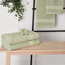 Luxury Hand Towel 100% Cotton Bathroom Bath - thumbnail 1