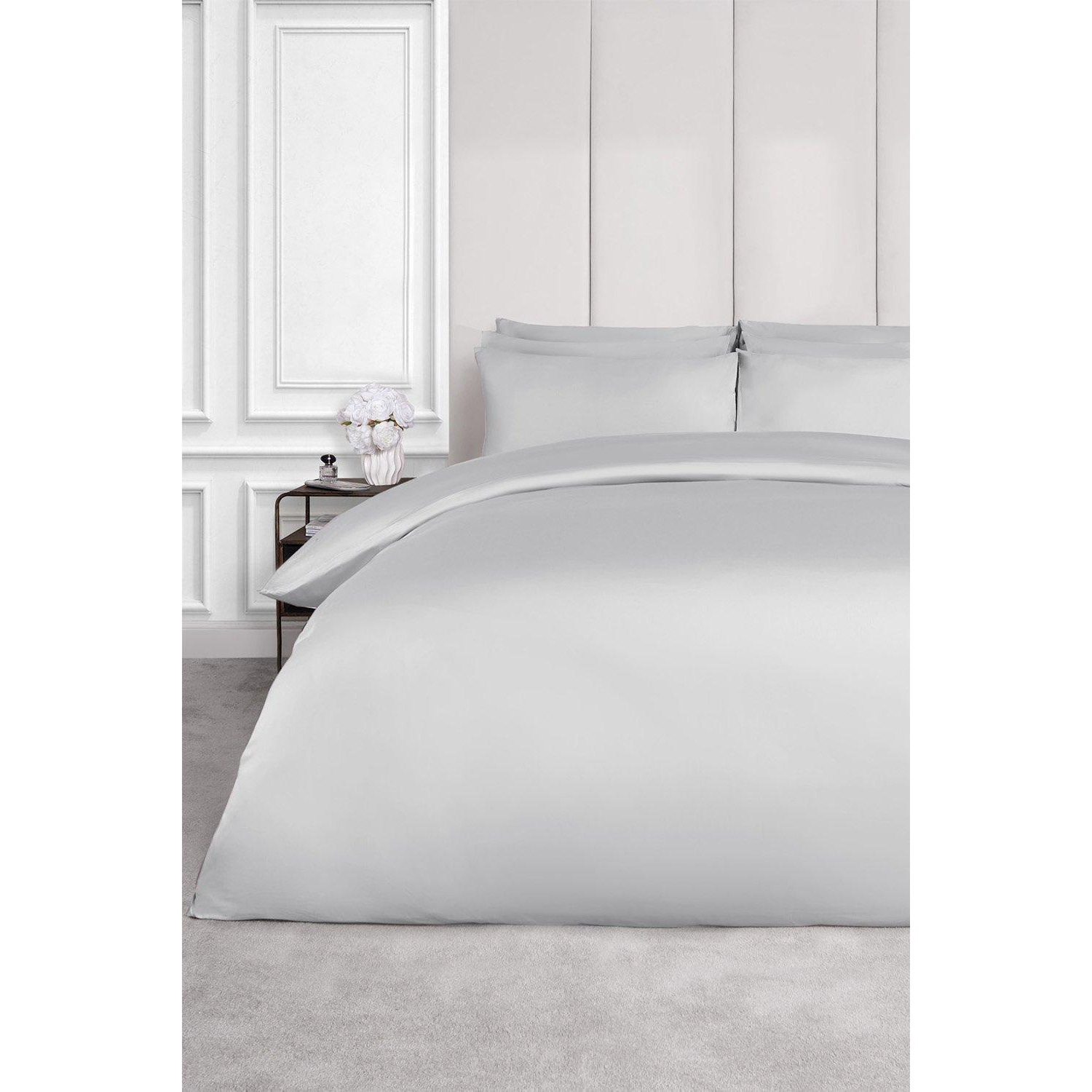 220 Thread Count Hotel Luxury Premium Quality Cotton Soft Duvet Cover Set - image 1