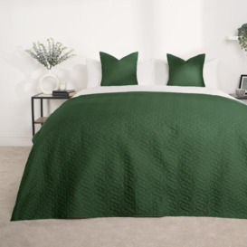 Geo Pinsonic Throw Blanket Quilted Bedspread - thumbnail 2