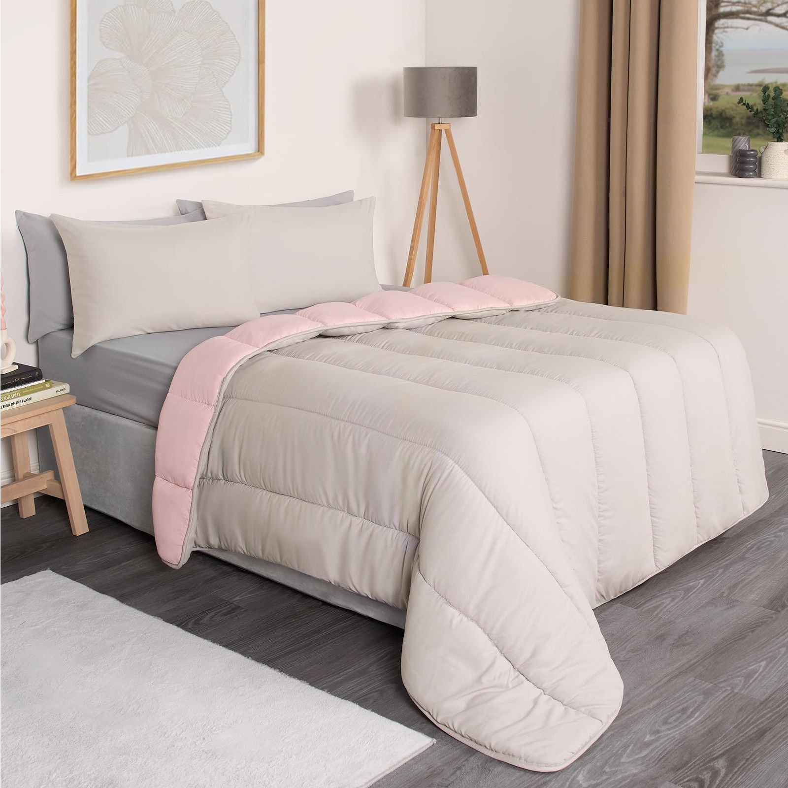Soft Coverless 10.5 TOG Duvet Set Pillowcase Quilted Cover - image 1