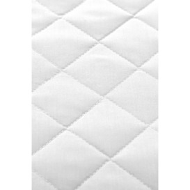 "Quilted Mattress Protector 12"" Deep Easycare Polycotton" - thumbnail 3