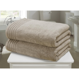 So Soft Zero Twist Egyptian Cotton 2pc Bathroom Towel Bale - thumbnail 1