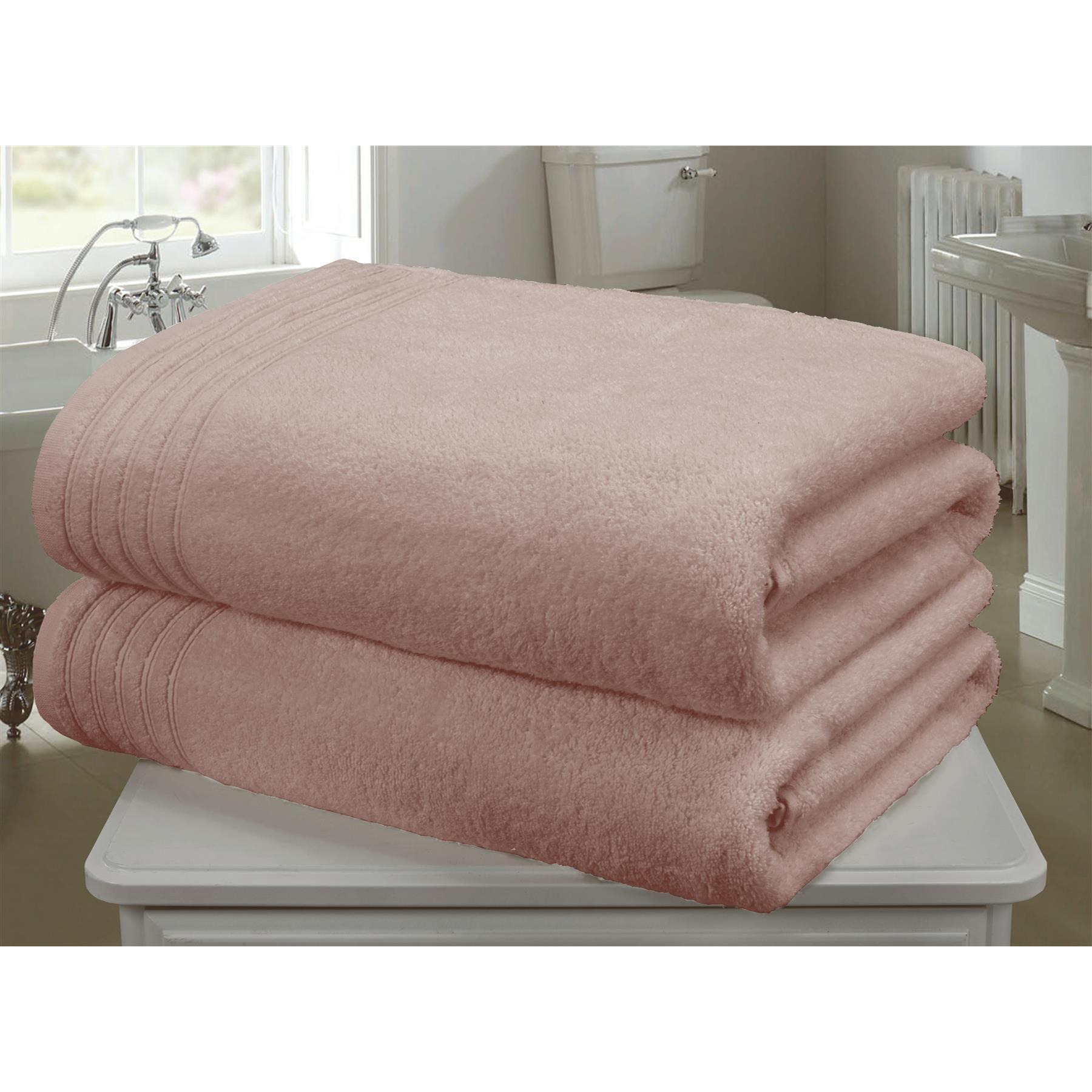 So Soft Zero Twist Egyptian Cotton 2pc Bathroom Towel Bale - image 1