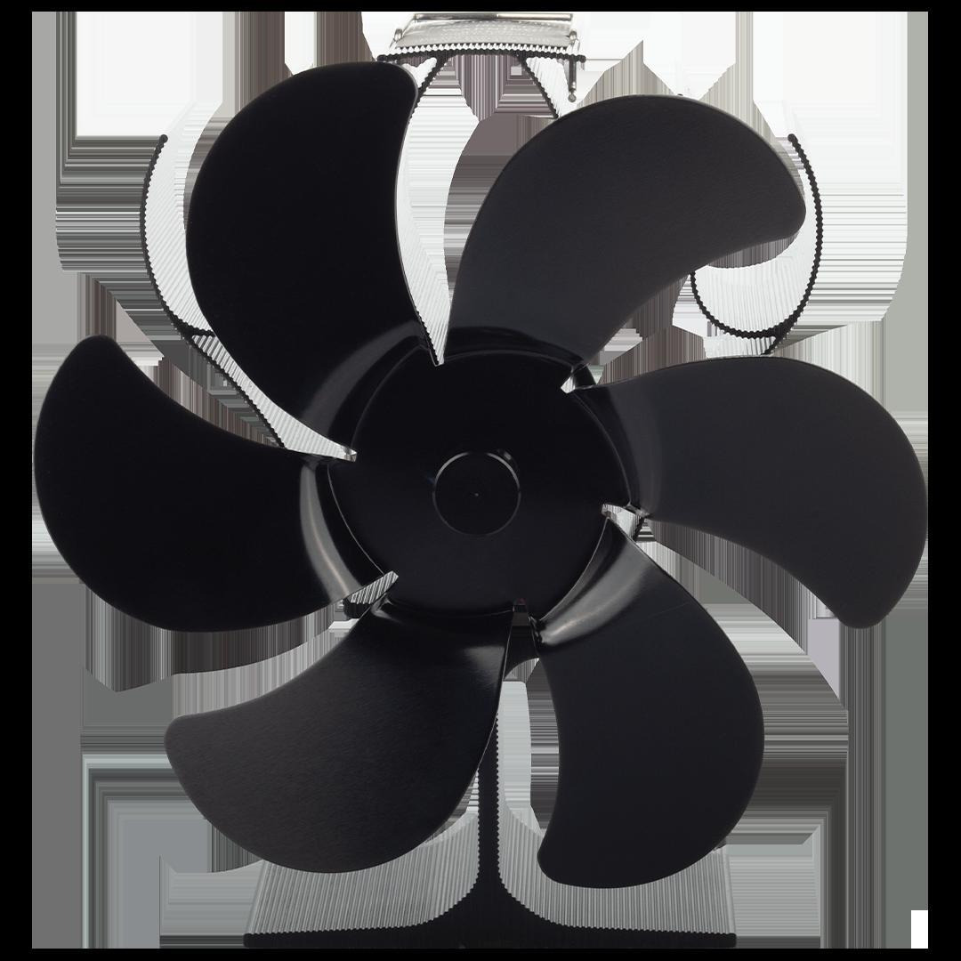 Six Blade Heat Powered Stove Fan - image 1