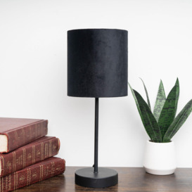 Hove Table Lamp with Black Shade - thumbnail 1