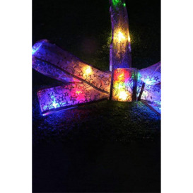 LED Ribbon Shape Fairy Lights - Multicoloured 1 Length - thumbnail 2