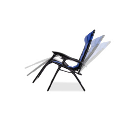 Luxury Gravity Garden Sun Lounger Relaxer Chair - thumbnail 2