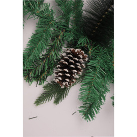 Festive Christmas Garland with Pine Cones - thumbnail 2