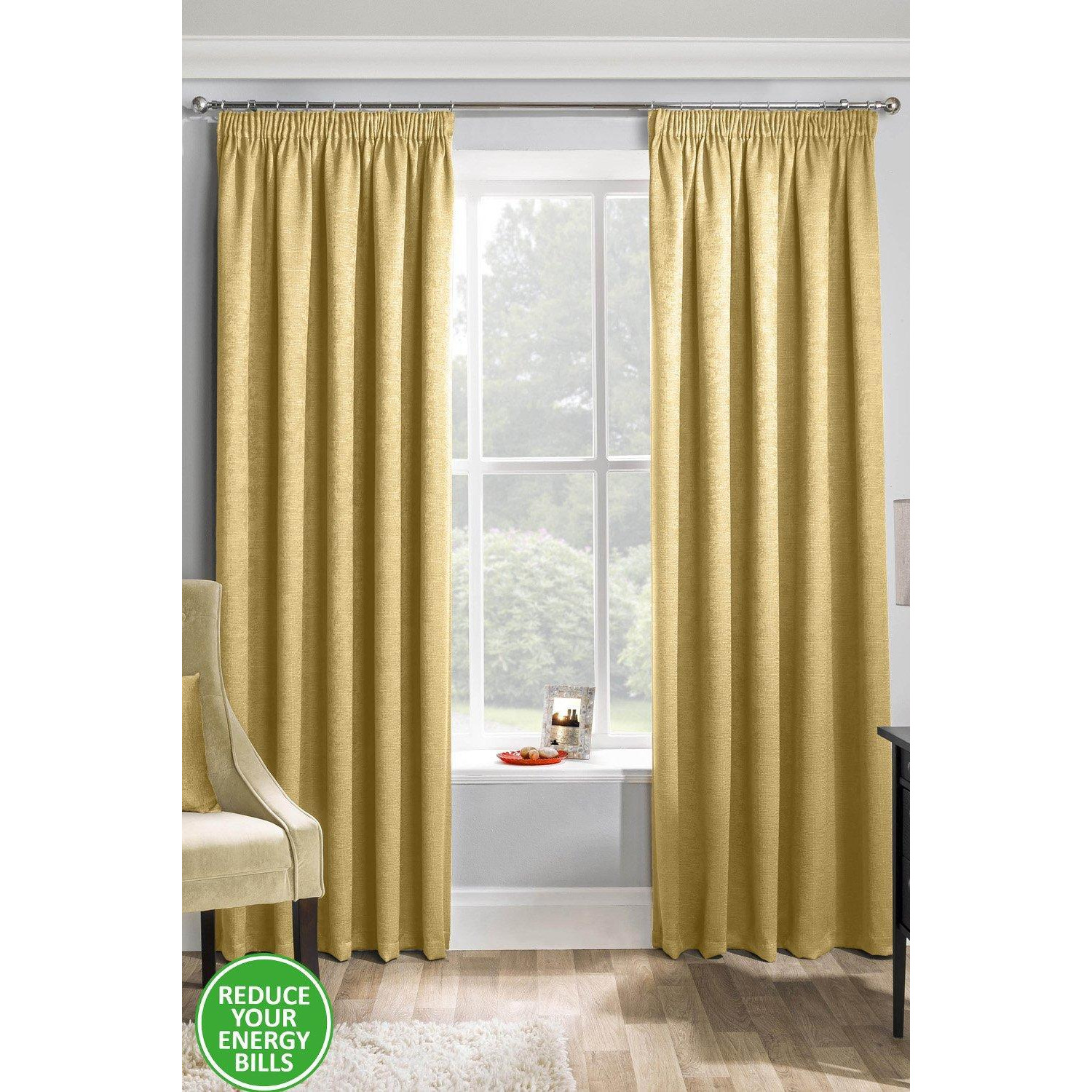 Matrix - Tape Top Thermal Noise reducing Dim Out Curtains - image 1