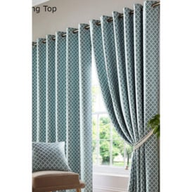 Cotswold Fully Lined Ready Made Ring Top Eyelet Curtains