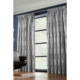 Omega Lined Taped Pencil Pleat Curtains