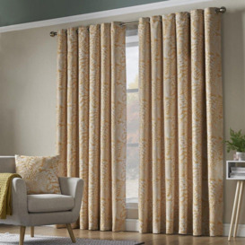 Ferndown Blackout Curtains Thermal Efficient Ring Top Header
