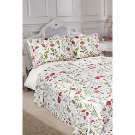 Poppies Meadow Floral Bedspread Bedding Sets - thumbnail 1