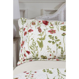 Poppies Meadow Floral Bedspread Bedding Sets - thumbnail 3