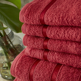 Luxury 100% Cotton 8 Piece Super Soft Bathroom Towel Bale Set - thumbnail 3