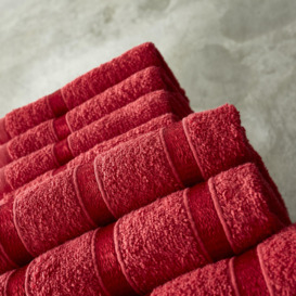 Luxury 100% Cotton 8 Piece Super Soft Bathroom Towel Bale Set - thumbnail 2