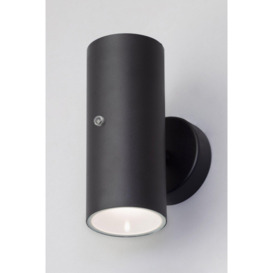 Grant Up and Down Outdoor Wall Light with Sensor - thumbnail 1